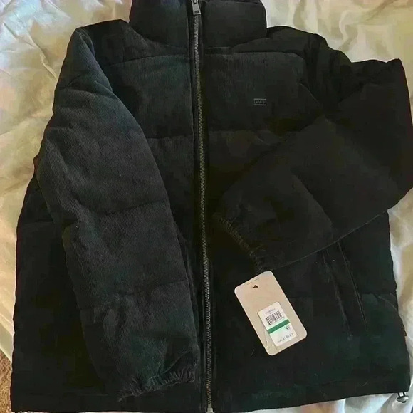 Levi's®Corduroy Stand Collar Puffer - Picture 2 of 7